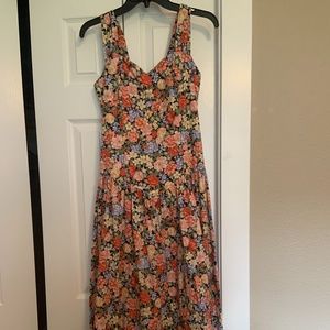 Vintage 80's Shannon Marie Maxi Dress (XL)